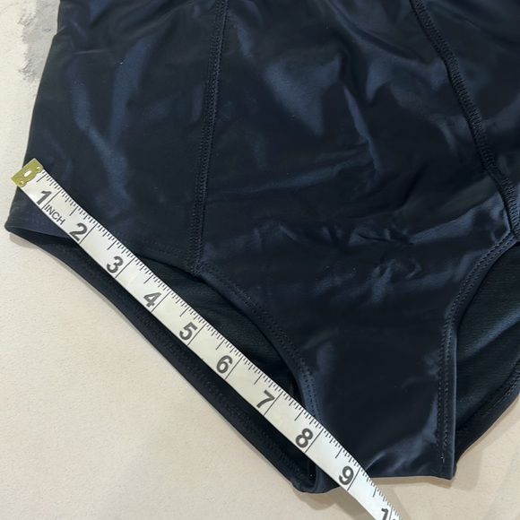 New never worn black high waisted bikini swim suit bottoms. - Picture 8 of 11